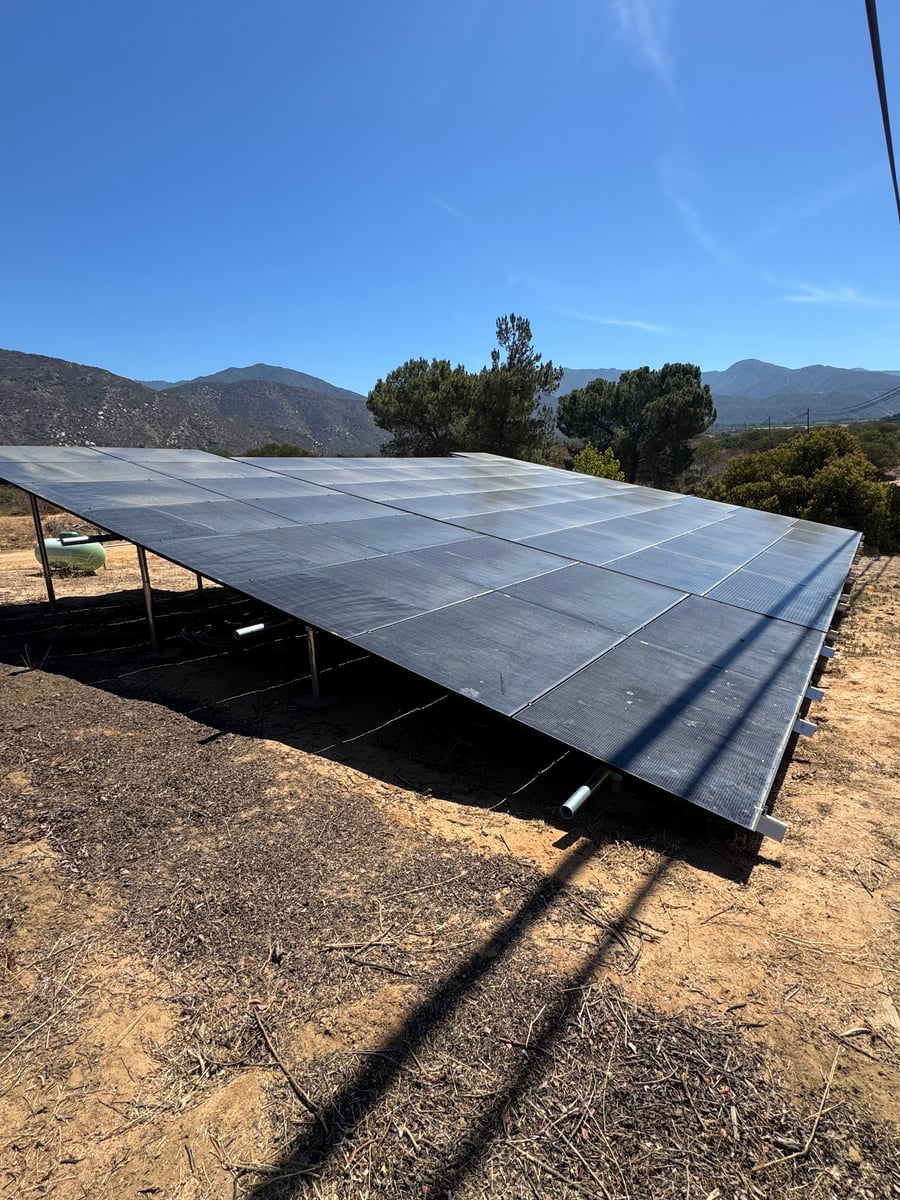 Solar panel cleaning and maintenance in rural dusty conditions