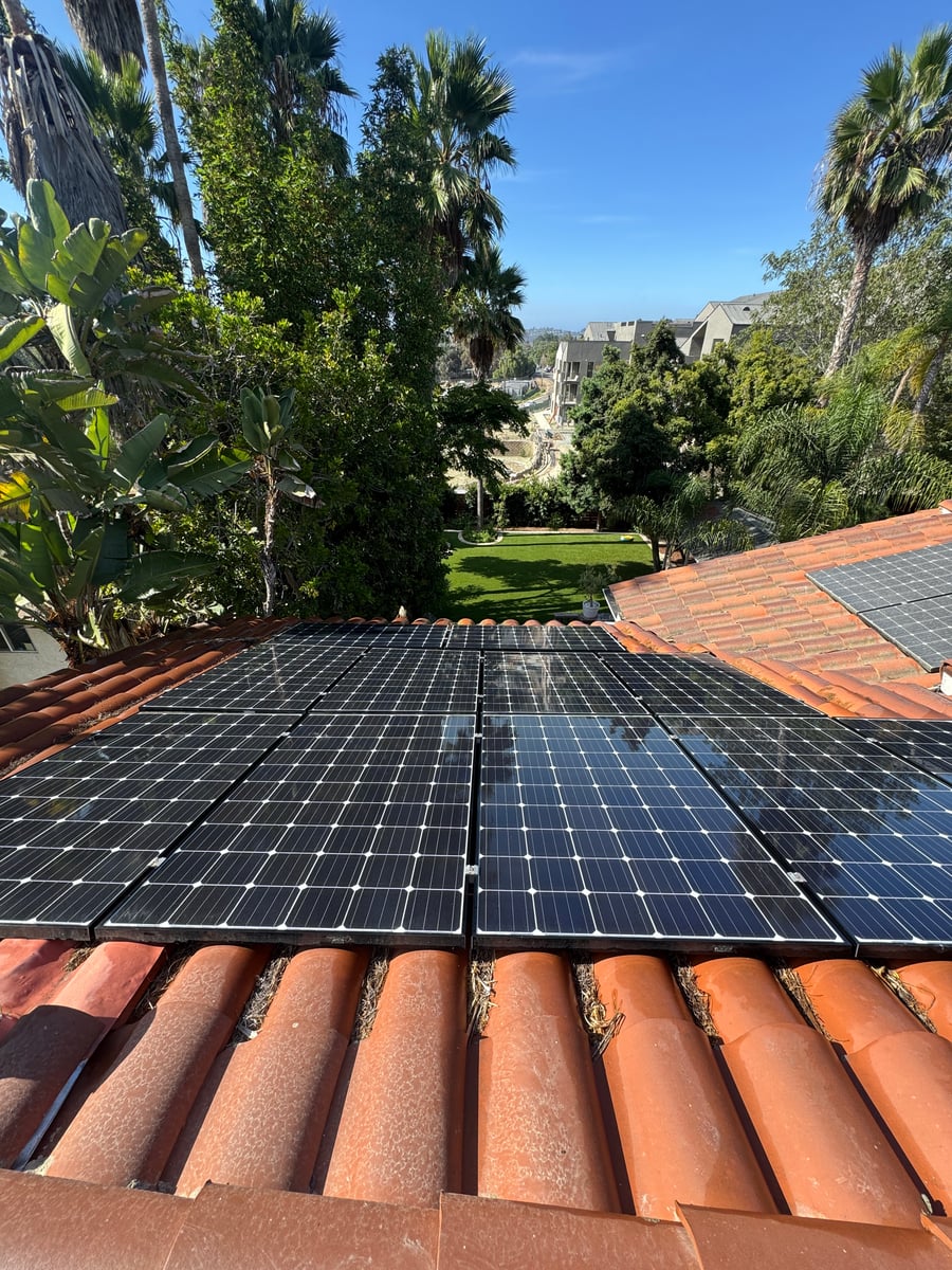 Quarterly rooftop solar panel washing and maintenance services