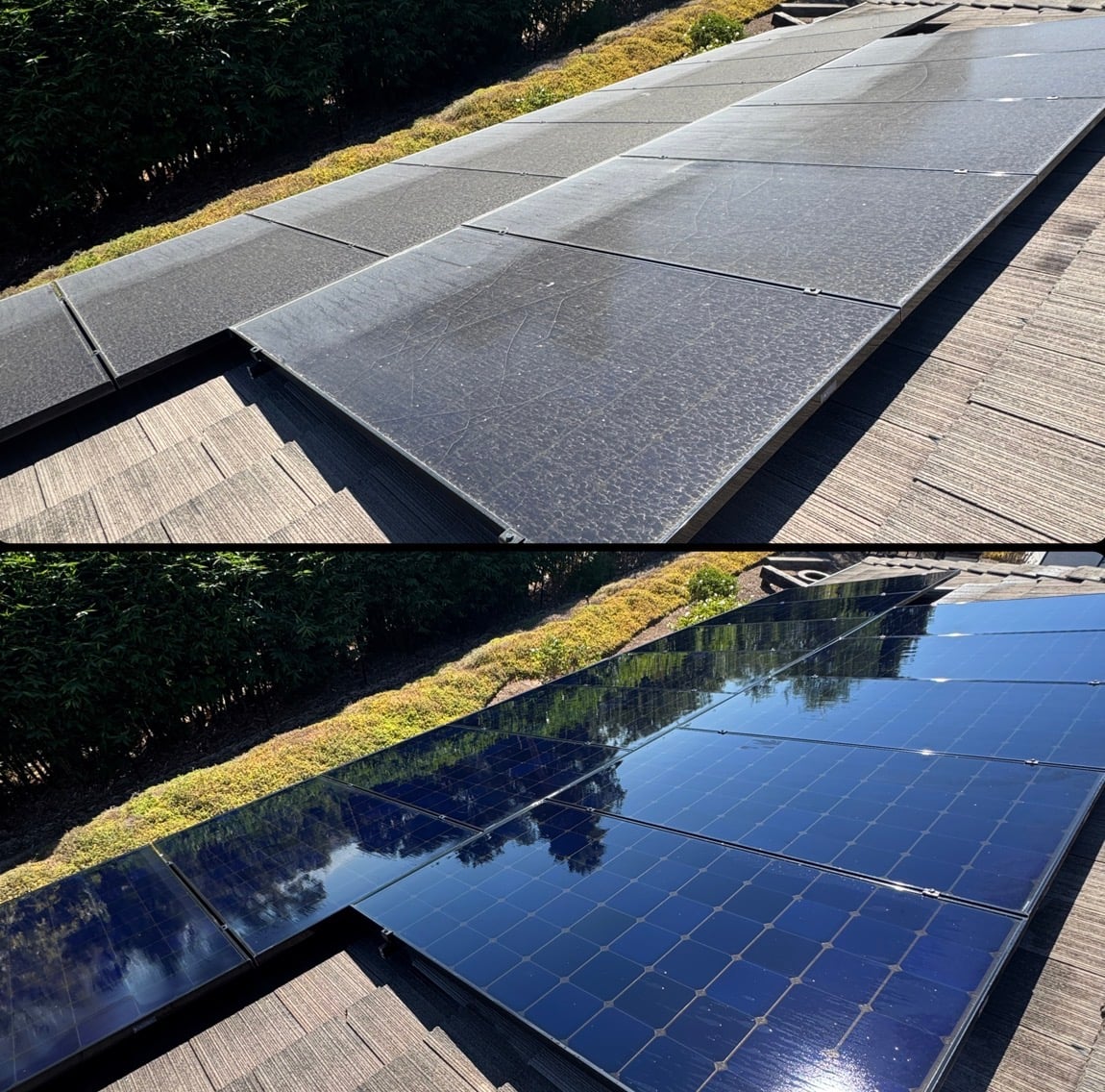 Solar panel cleaning and setting up annual maintenance service