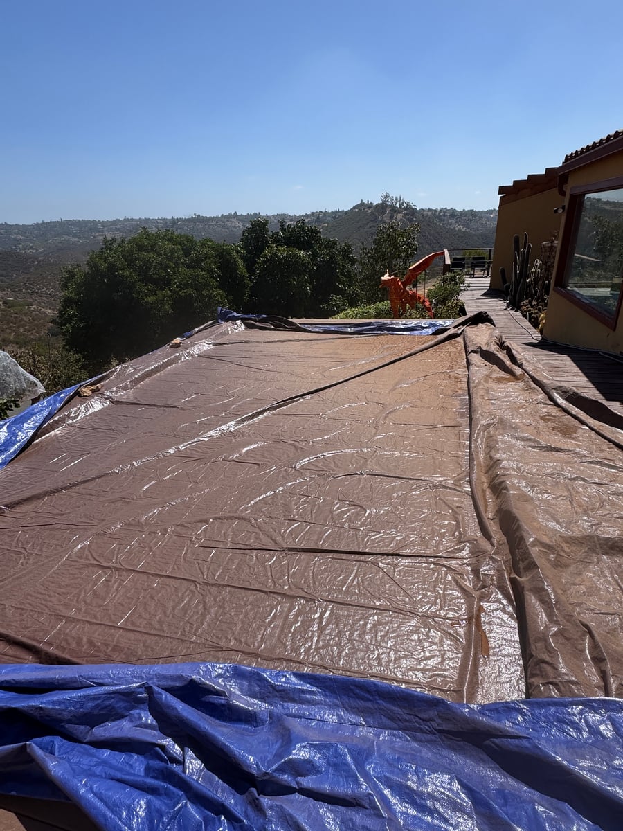 Roof pressure washing and exterior window cleaning services